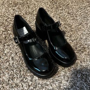 Platform Mary Janes
